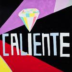 Cruz Ortiz; Caliente Diamond, 2013; gouache on panel; 48 x 48 in.